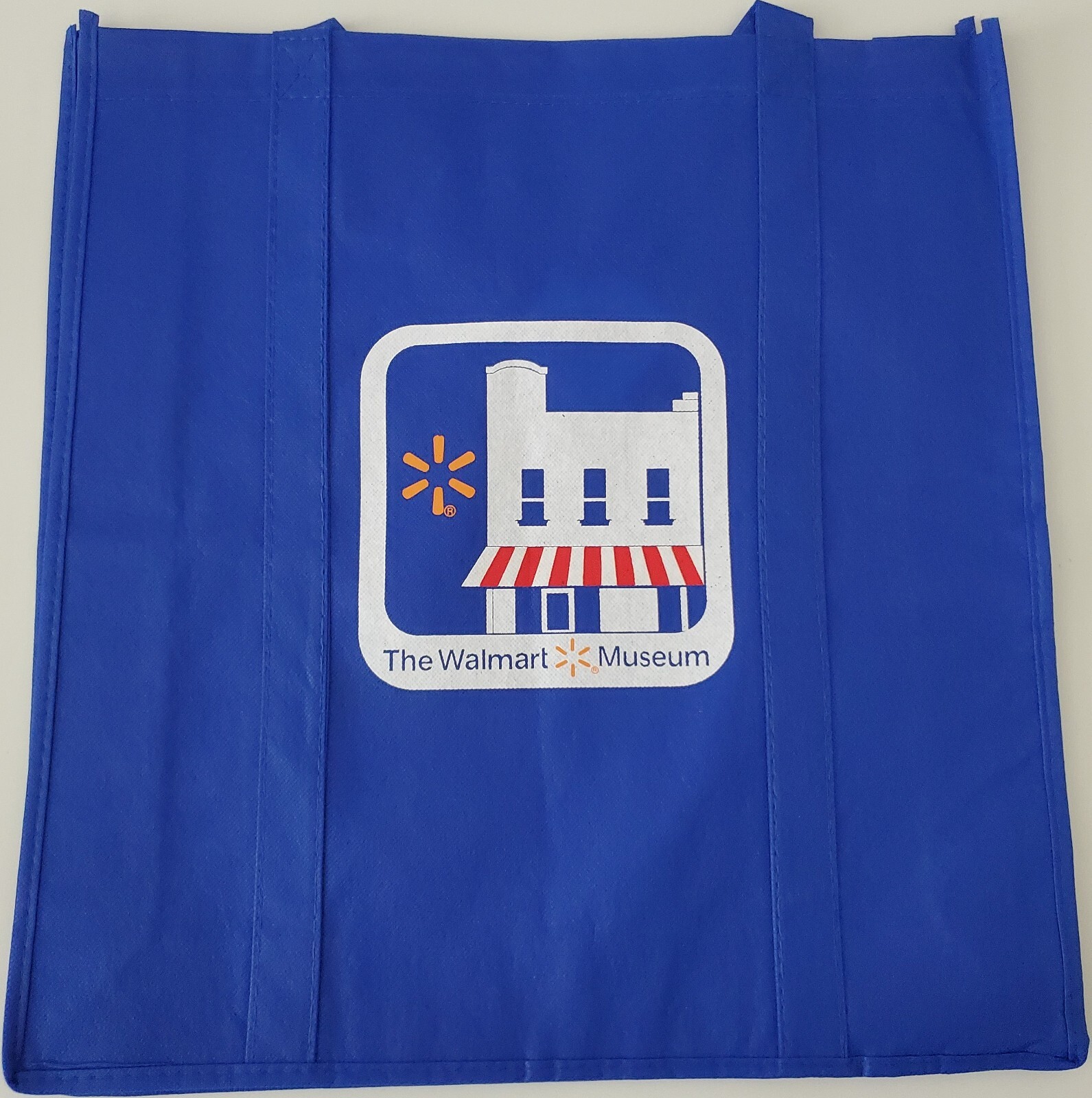NEW THE WALMART MUSEUM, Arkansas Reusable Shopping/Grocery Bag/Tote, 16x15x4