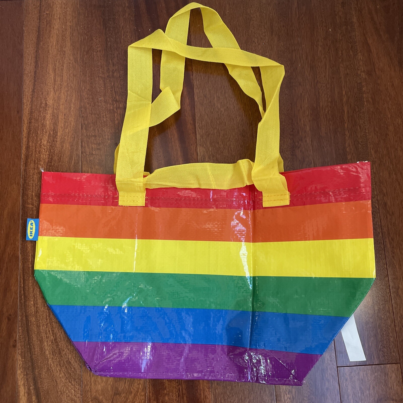 STORSTOMMA Small Carry Bag Rainbow Multicolor Pride 10 5/8×10 5/8 ” NEW