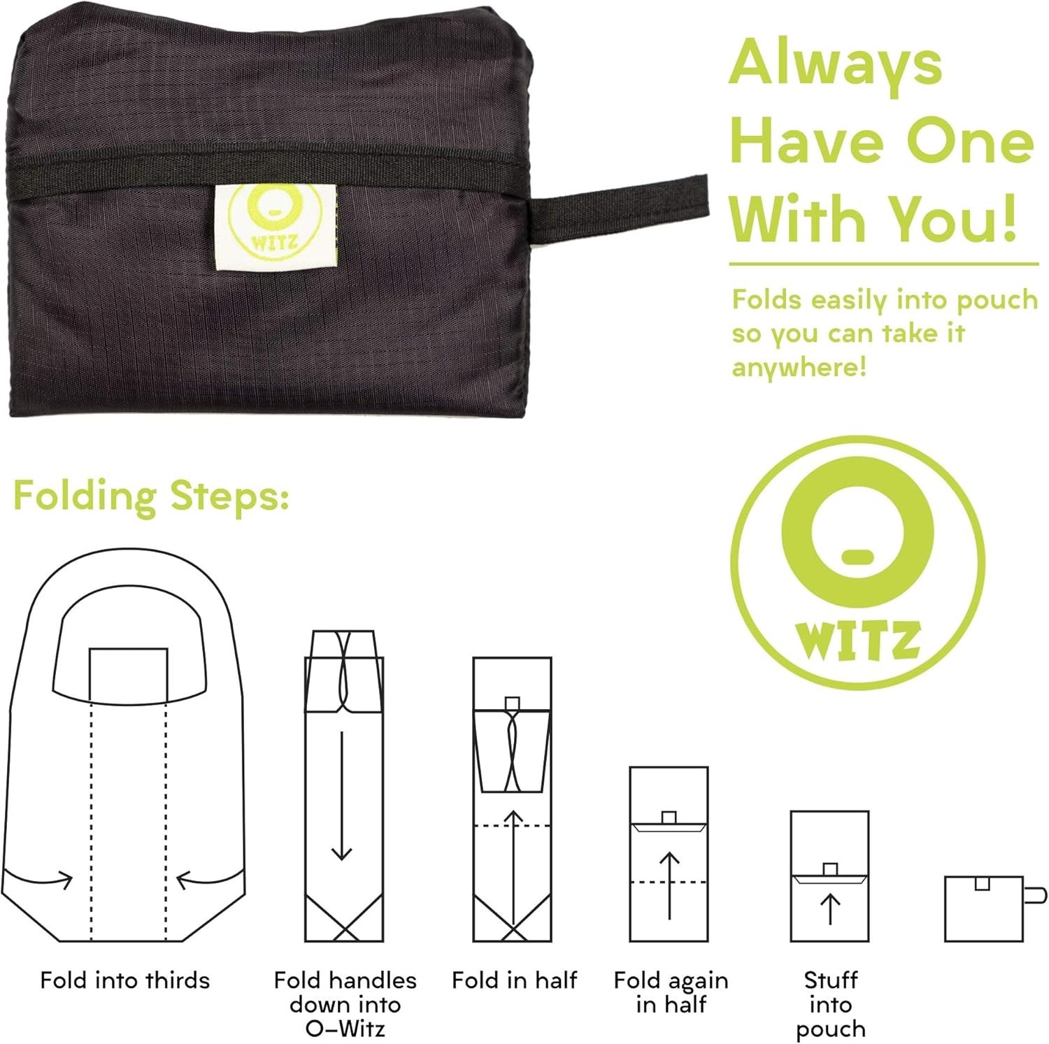 Reusable Grocery Bags | Vibrant Tote Bag For Groceries, Gym, Beach Gear, Toys…