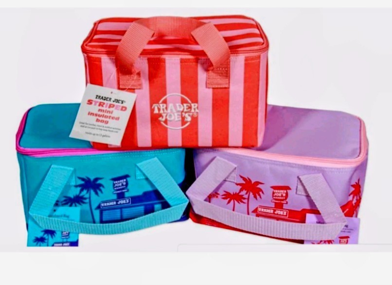 🏖️Trader Joe’s New Mini Insulated Bag 2026 Pick 1 OF THE 5! ⛱️ ALL COLORS AVAIL