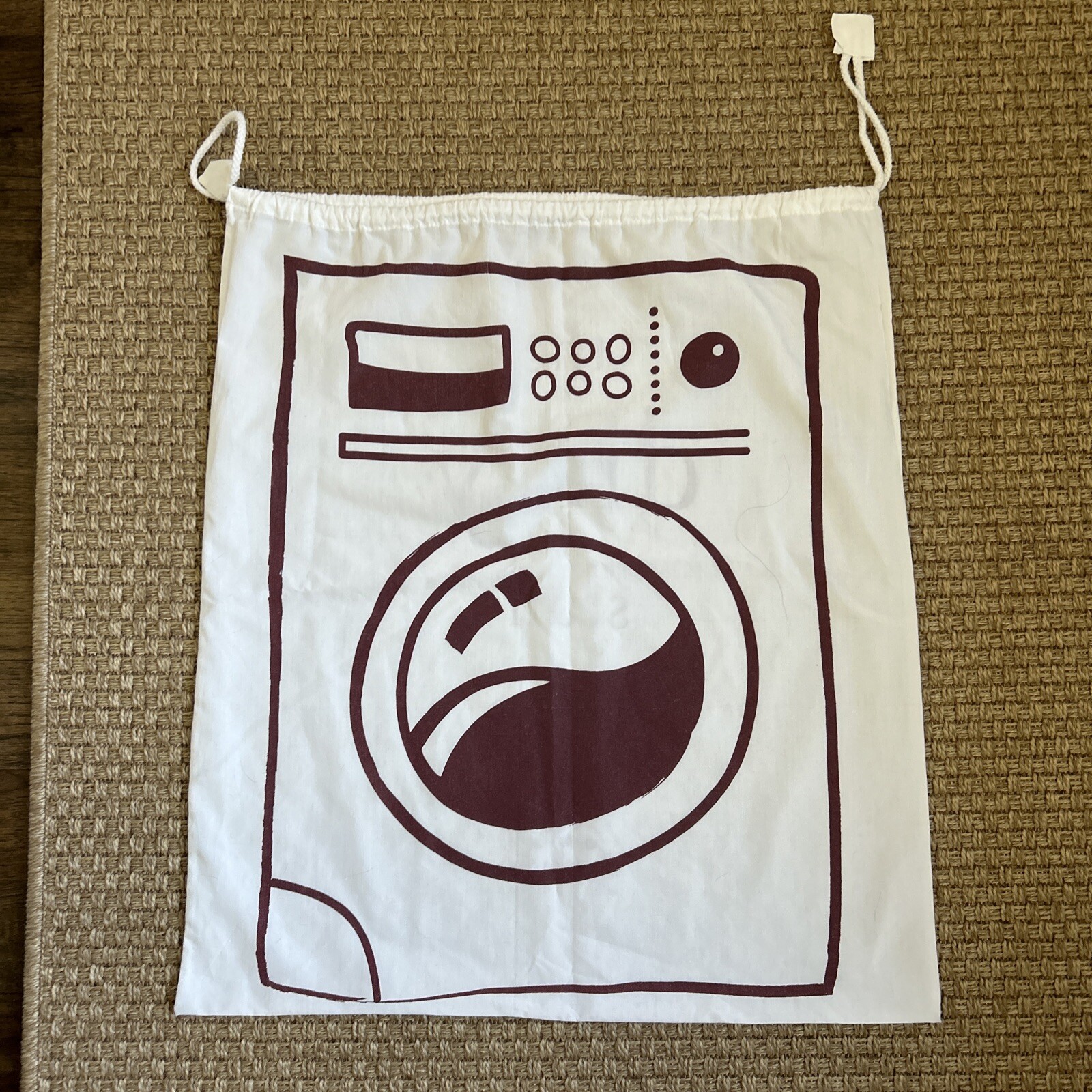 SIX SENSES “The Dirty Stuff” Reusable Drawstring Tote Bag