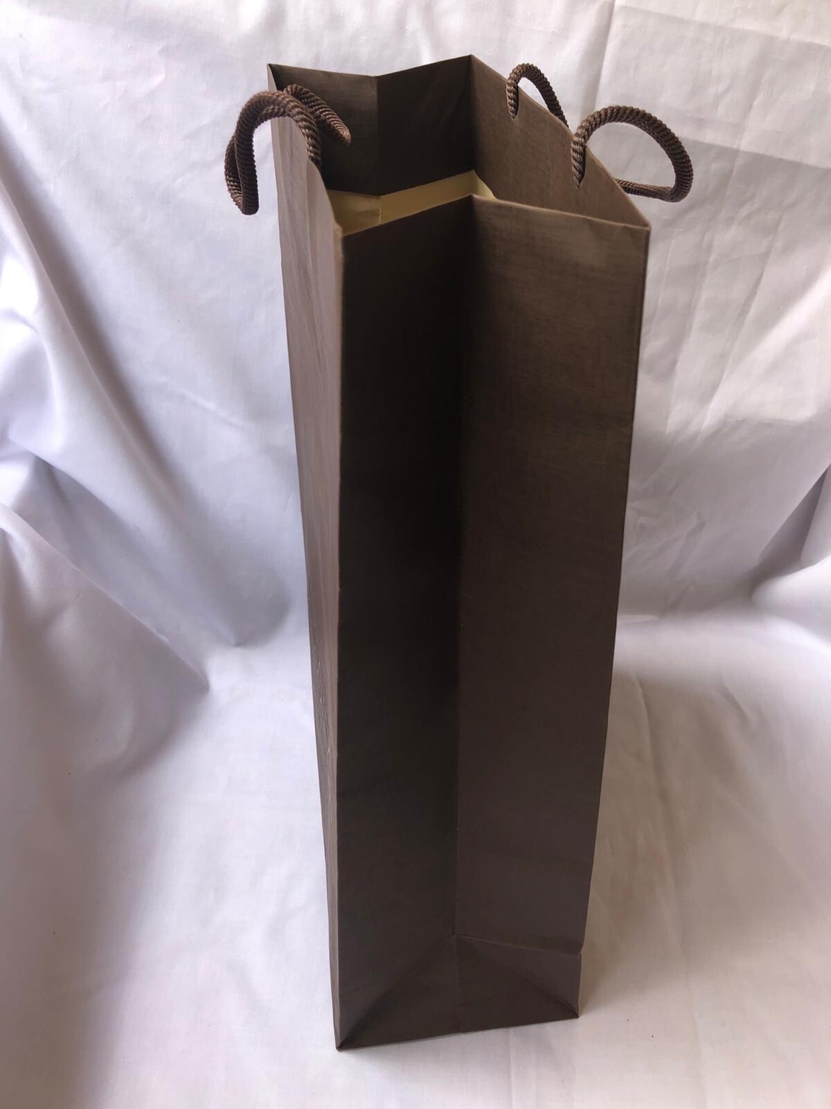 Louis Vuitton Paper Shopping Bag Reusable Brown 14″ x 9.6″ x 4.3″