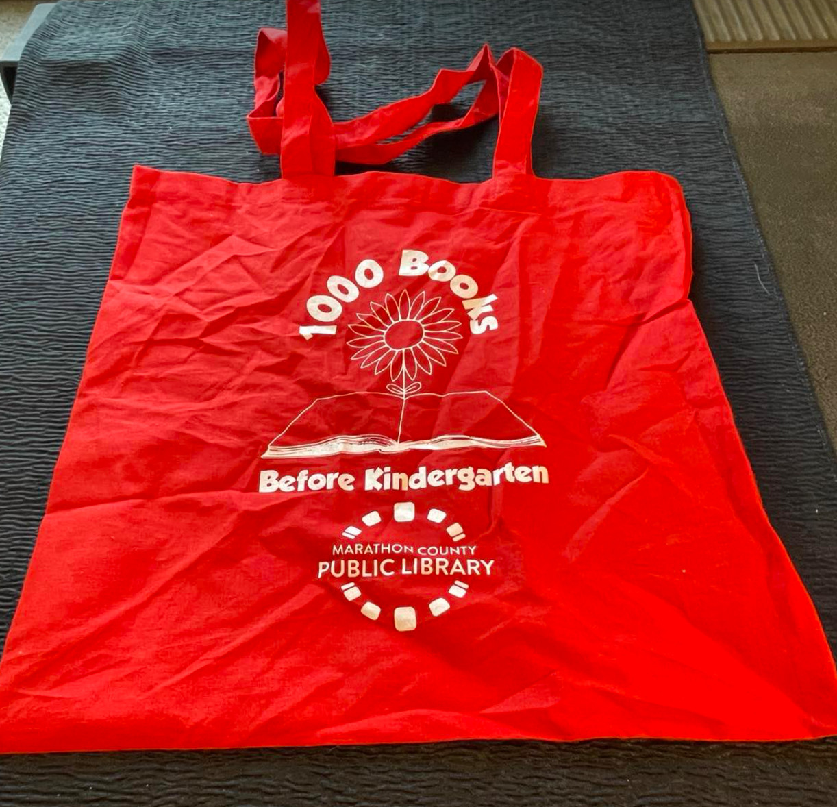 Cotton Tote Bag Reusable Grocery Bag Marathon County Public Library Wisconsin