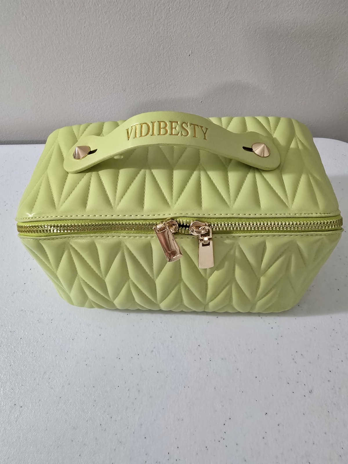 NEW VIDIBESTY Travel Cosmetic Makeup Zipper Bag for Multi Purpose Use