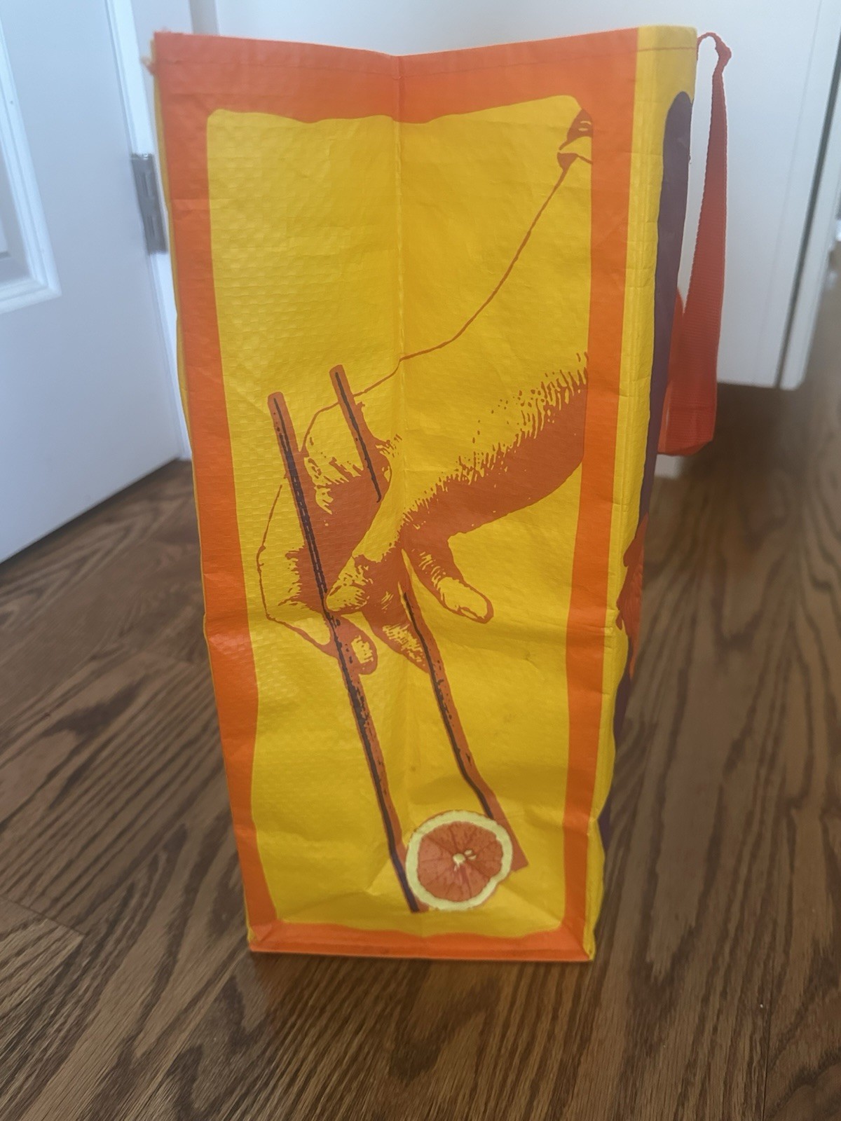 TRADER JOE’S “ORANGE CHICKEN” Reusable Shopping Bag RARE Limited