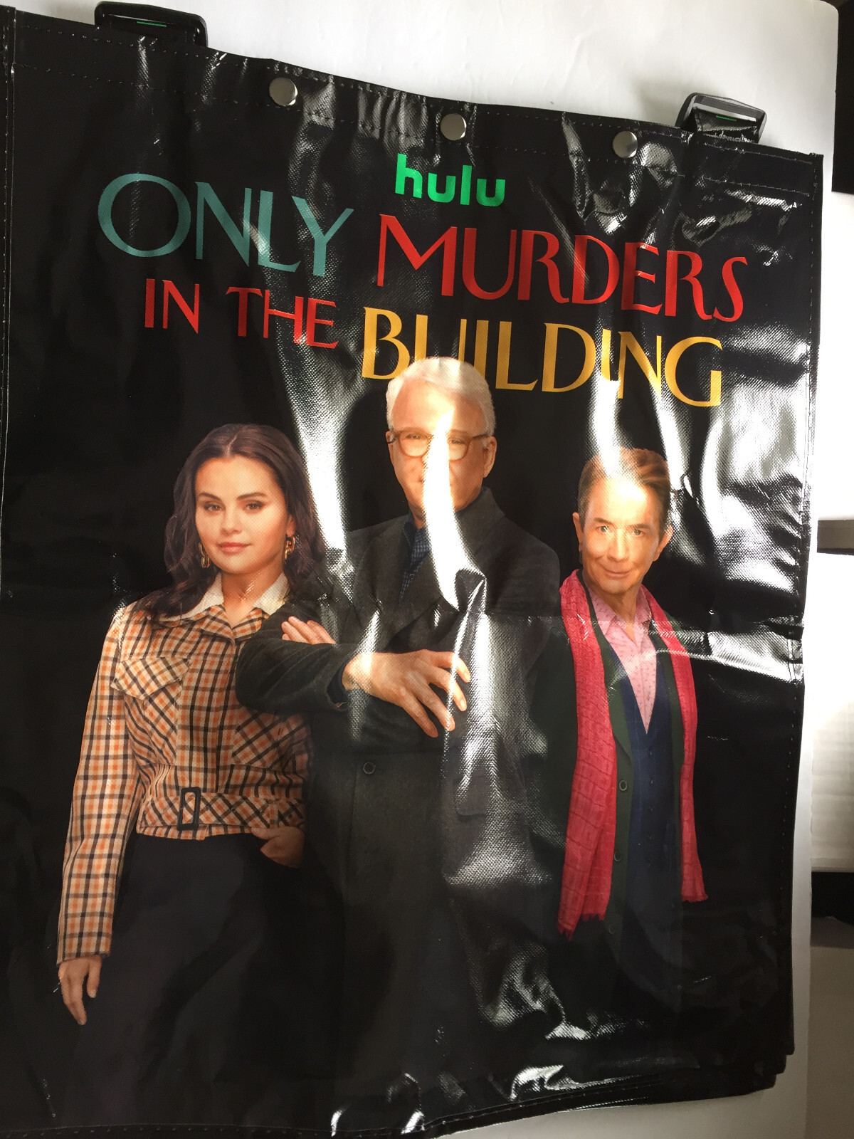 2024 SDCC Only Murders in the Building 23”x 18”x 5” Large Comic Con Bag