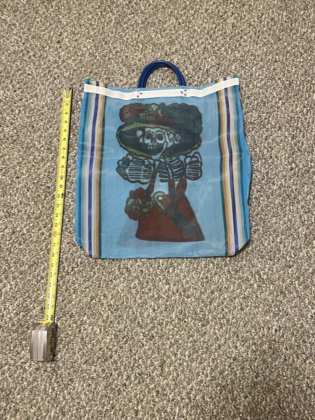 Mexican Market Reusable Tote Bag