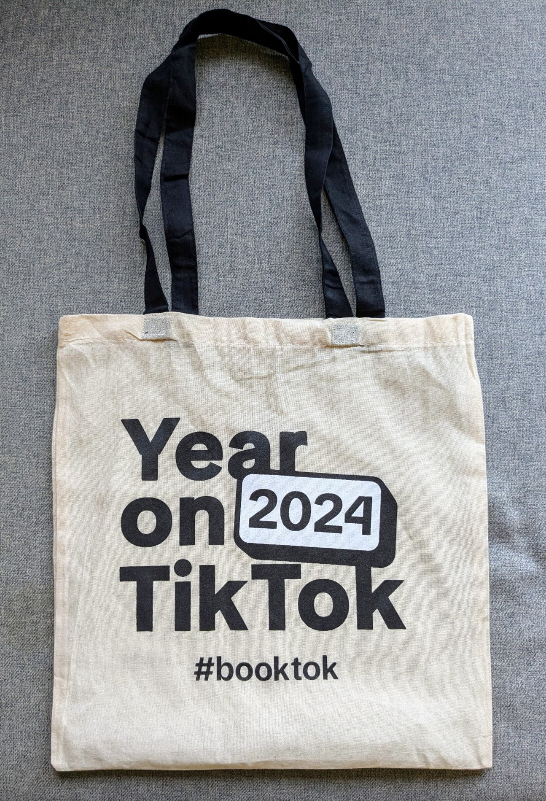 TikTok Year on 2024 Canvas Tote Bag