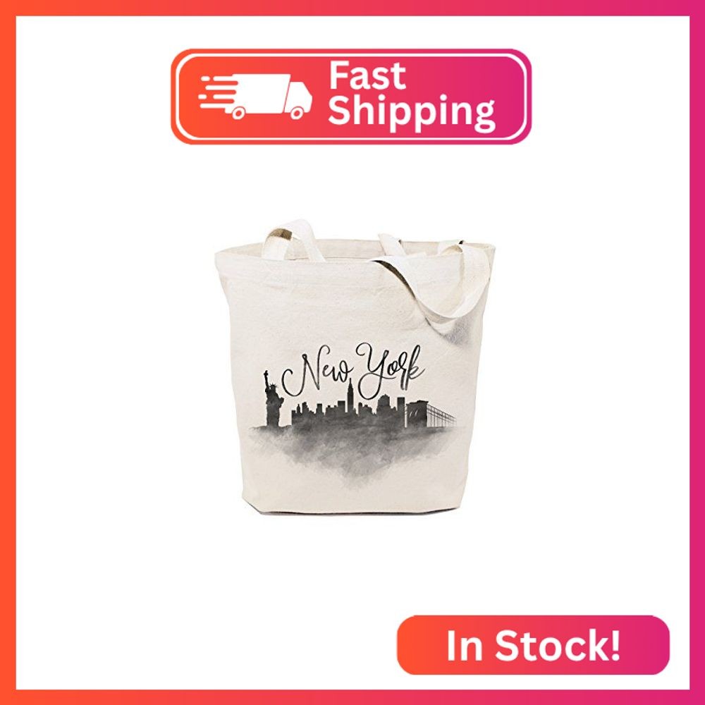 The Cotton & Canvas Co. New York Cityscape, Souvenir, Beach, Shopping and Travel