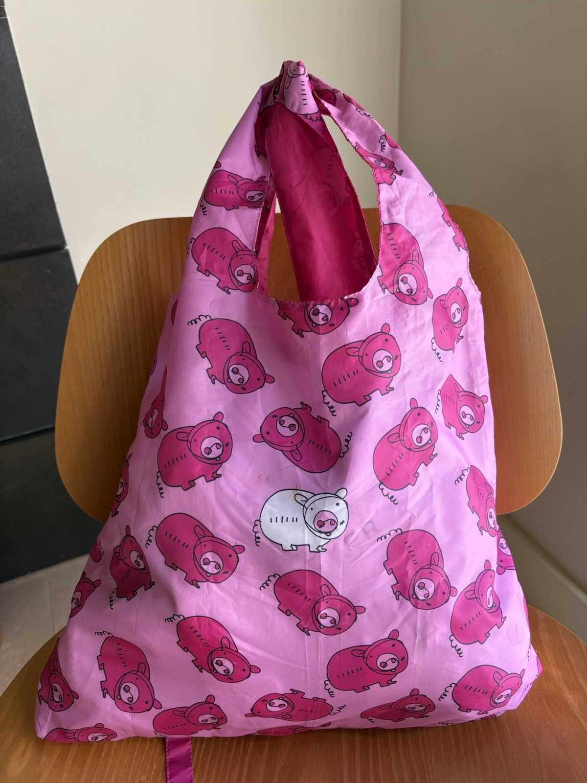 Envirosax NWT Multi-Use Reusable Shopping Bag Kids Size Piggy Graphic, FREE SHIP
