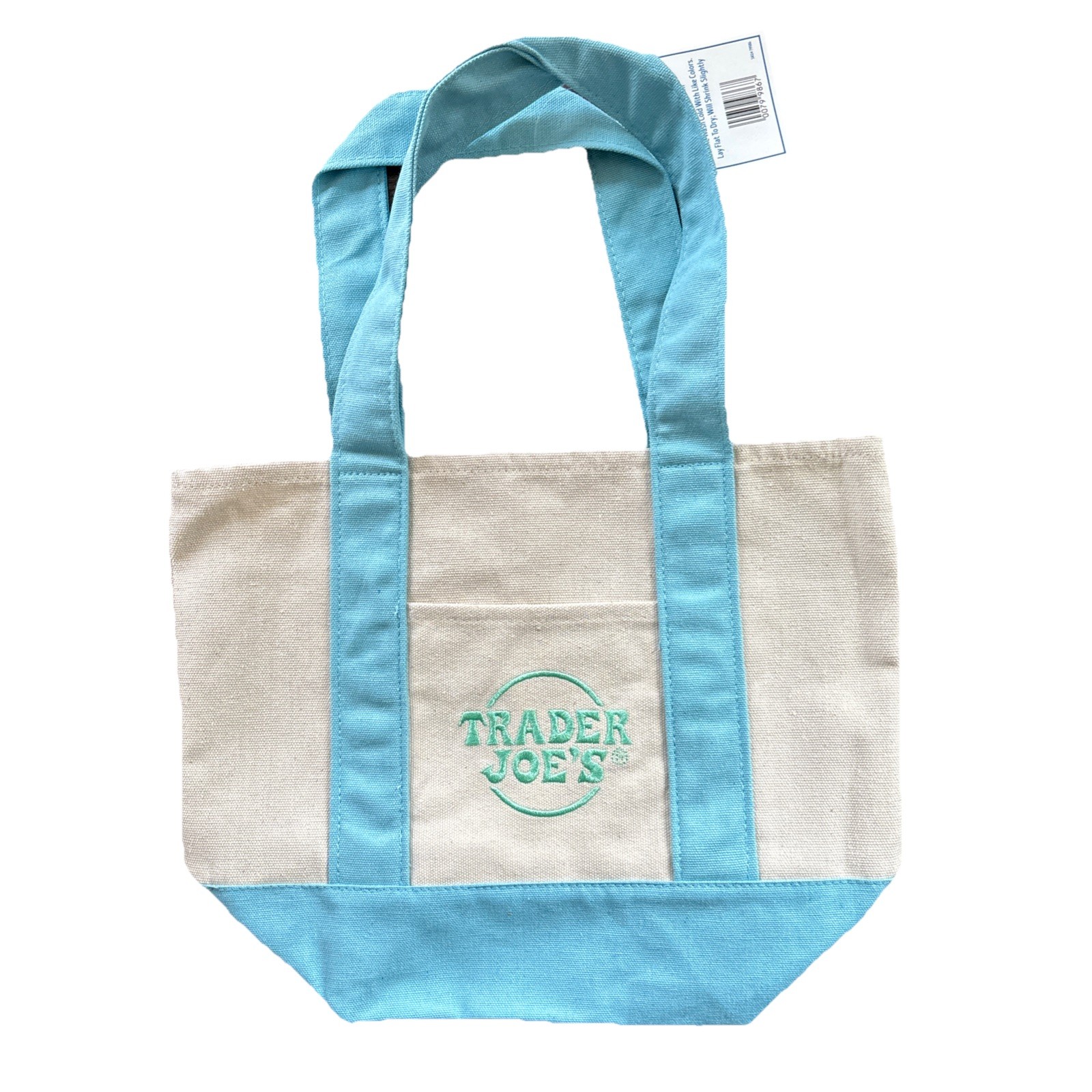 Trader Joe’s 2026 Mini Pastel Canvas Tote Bag Set Of 4 IN HAND READY TO SHIP!!!!