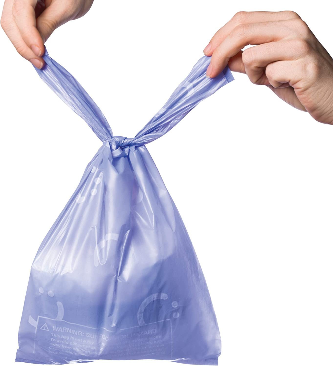 Ubbi Disposable Diaper Sacks, Lavender 200 Count (Pack of 2), 200