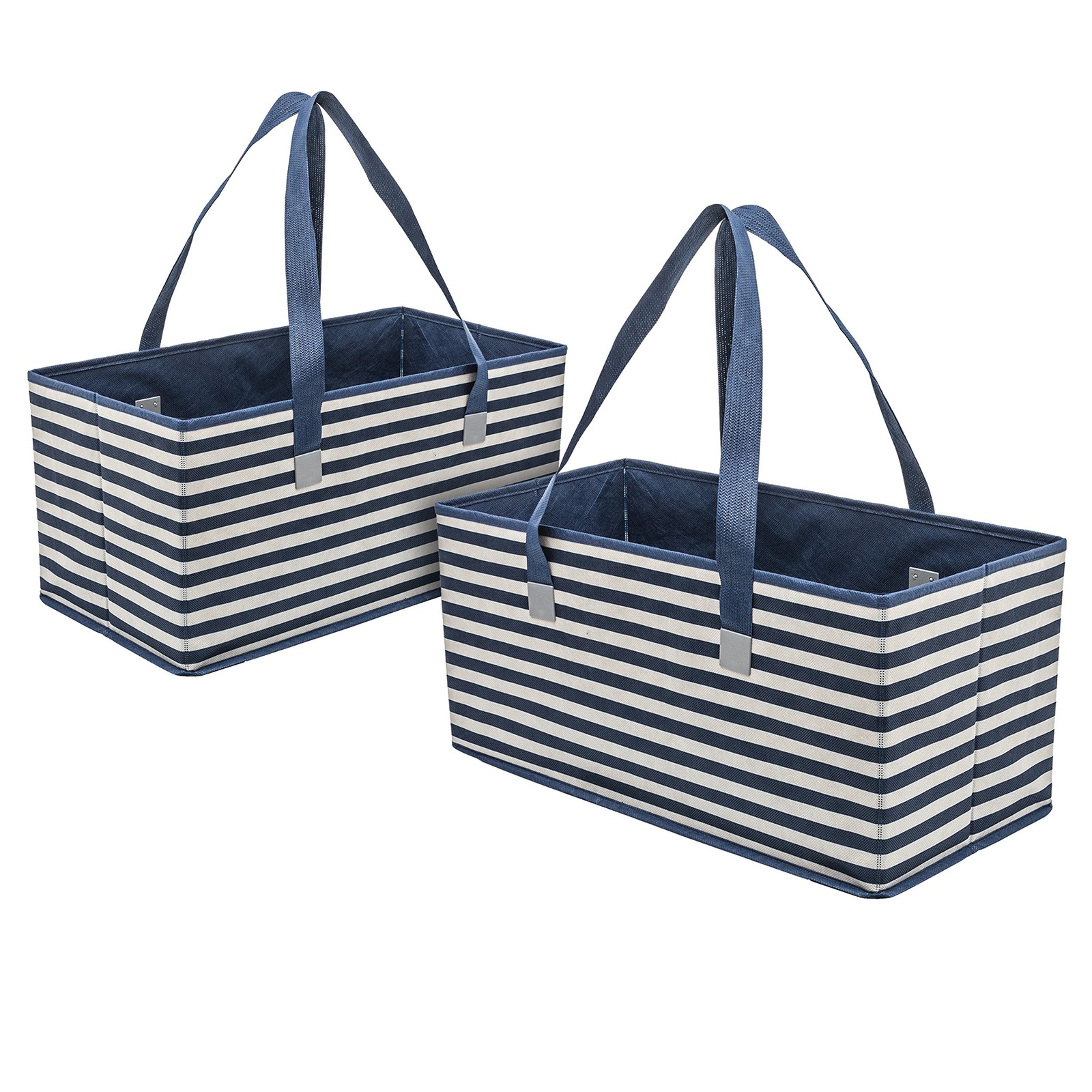 PLANET E Reusable Foldable Grocery Shopping Bags, Extra Large Trunk Size with…