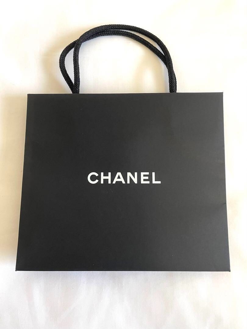 14-Pack of Chanel Classic Black & White Paper Gift Shopping Bags in various size