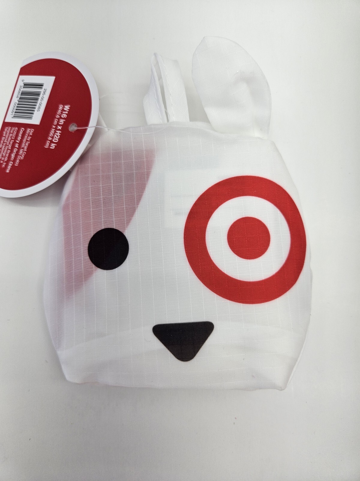 Target Bullseye Dog Reusable Bag Foldable Shopping Bag
