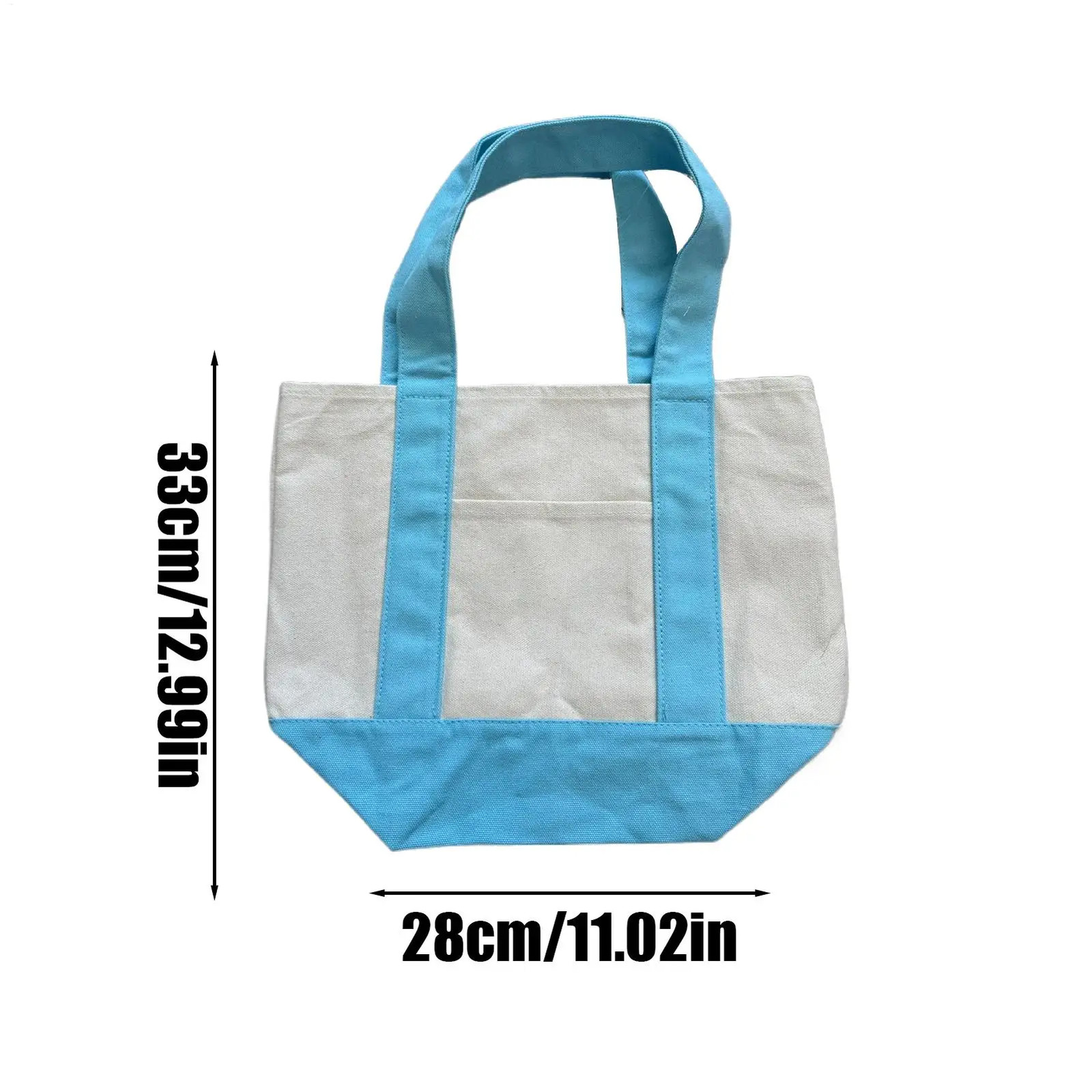 Canvas Tote Bag Large Canvas Tote Bag Reusable Grocery Carrier Fashionable