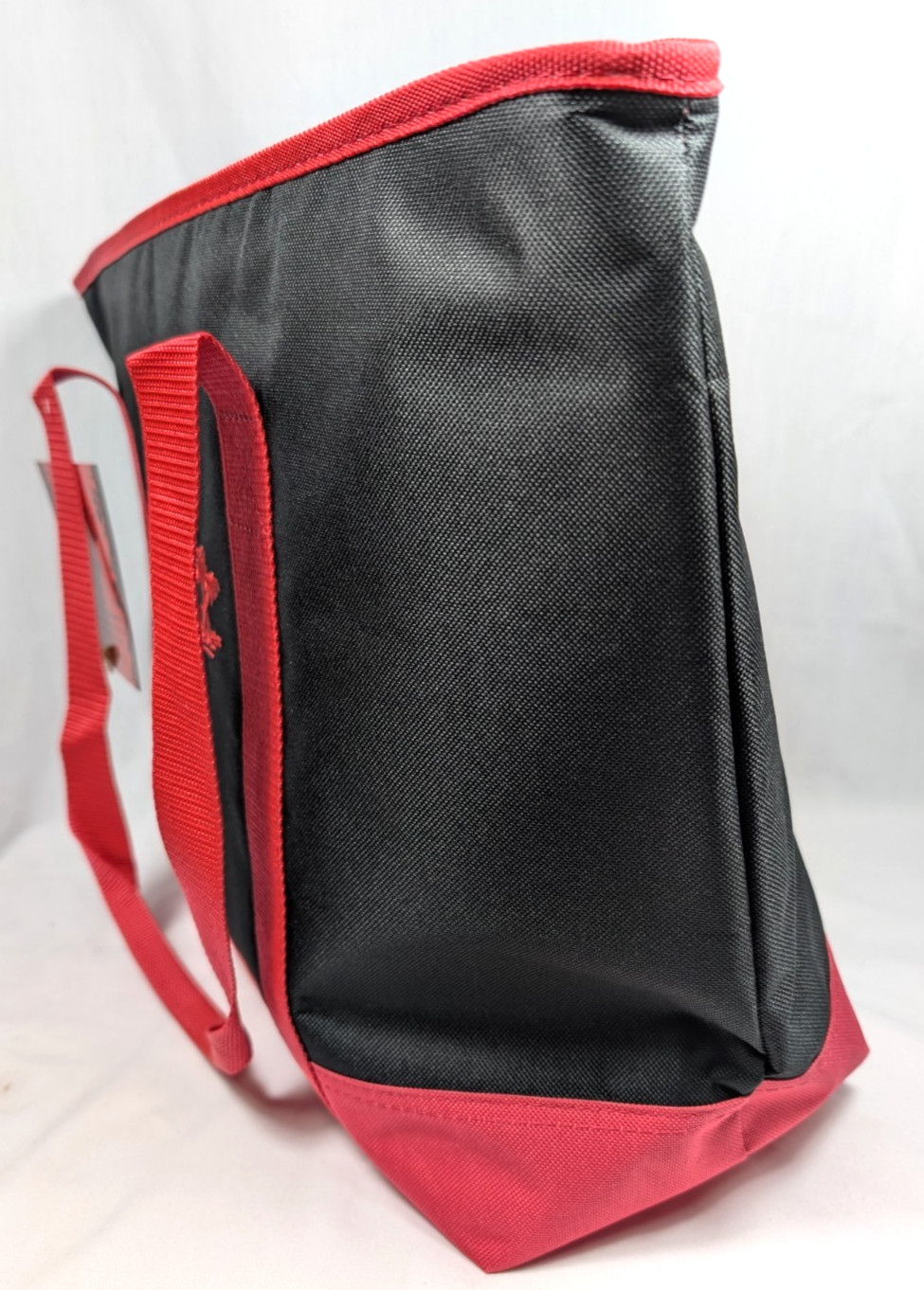NEW Trader Joe’s Black & Red Insulated Tote Bag Cooler Shopping Grocery