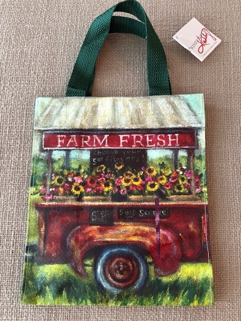 Reusable Daily TOTE by Primitives By Kathy Farm Fresh Sunflowers NWT