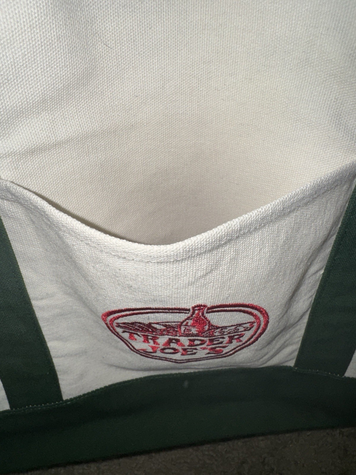 Limited Edition Canvas Tote Shopper Bag Brand New w/Tag Trader Joe’s Fashion