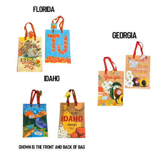 YOU PICK! (40+ Choices) Trader Joe’s NEW ECO REUSABLE GROCERY SHOPPING TOTE BAG