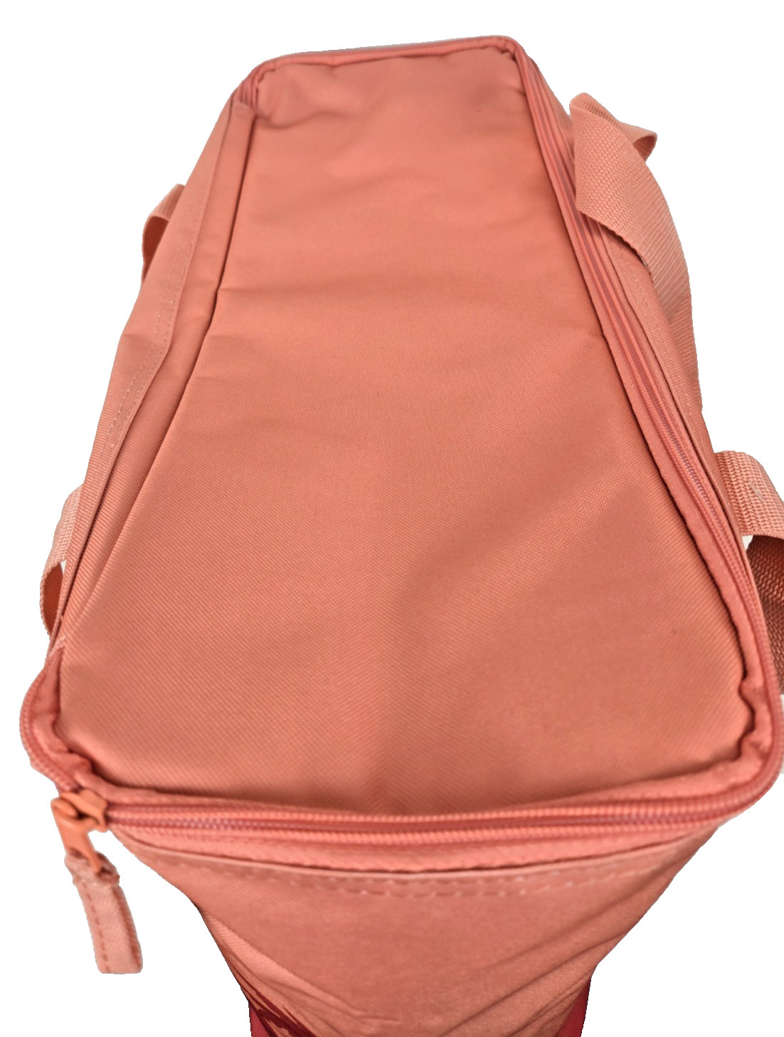 Trader Joe’s Lge Reuseable Insulated Tote Bag 8 Gallon Peach-Pink Pasadena NWT