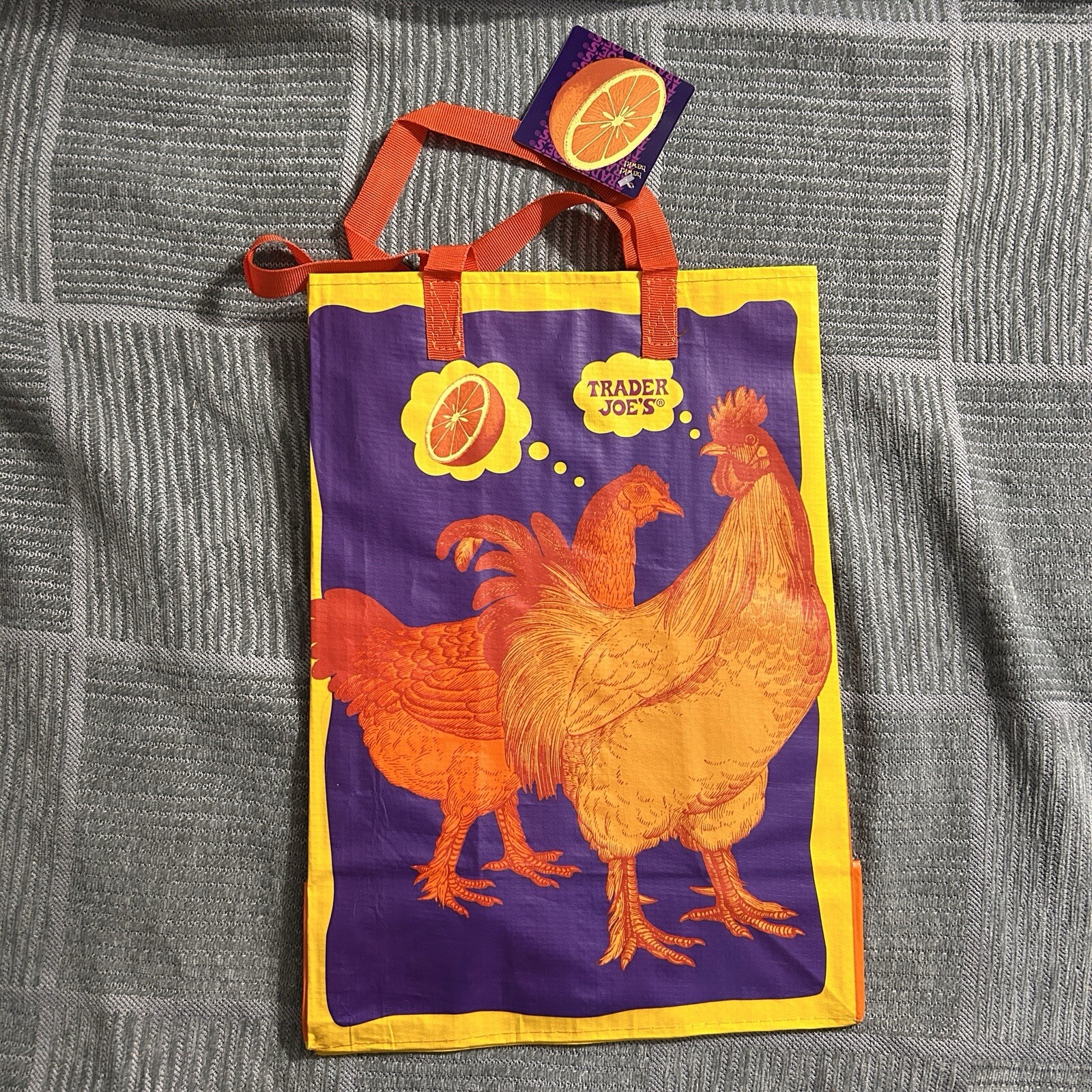 RARE Trader Joe’s Orange Chicken Reusable Bag