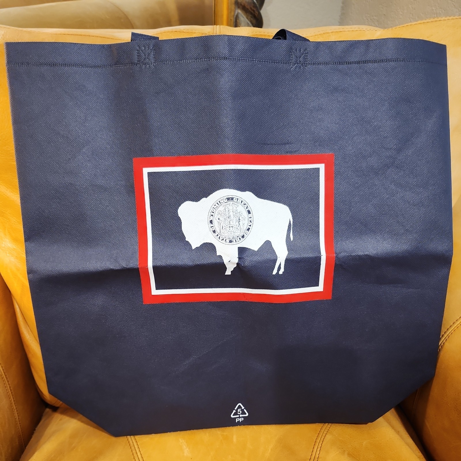 Great Seal of the State of Wyoming Reusable Shopping Bag