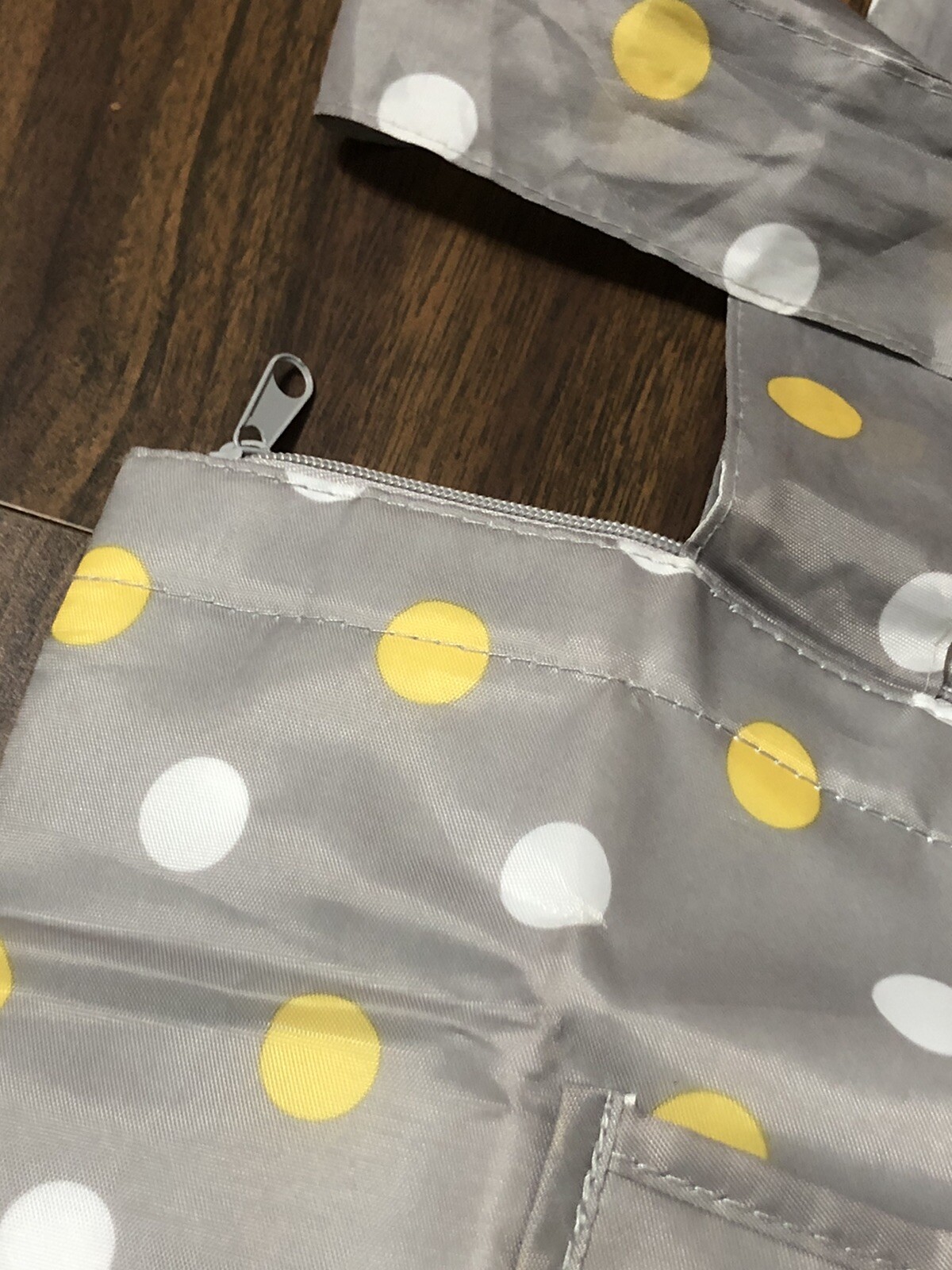 Sachi Insulated Bag Tote Foldable Snap Lunch Zipper Pocket Pot Luck Tailgate