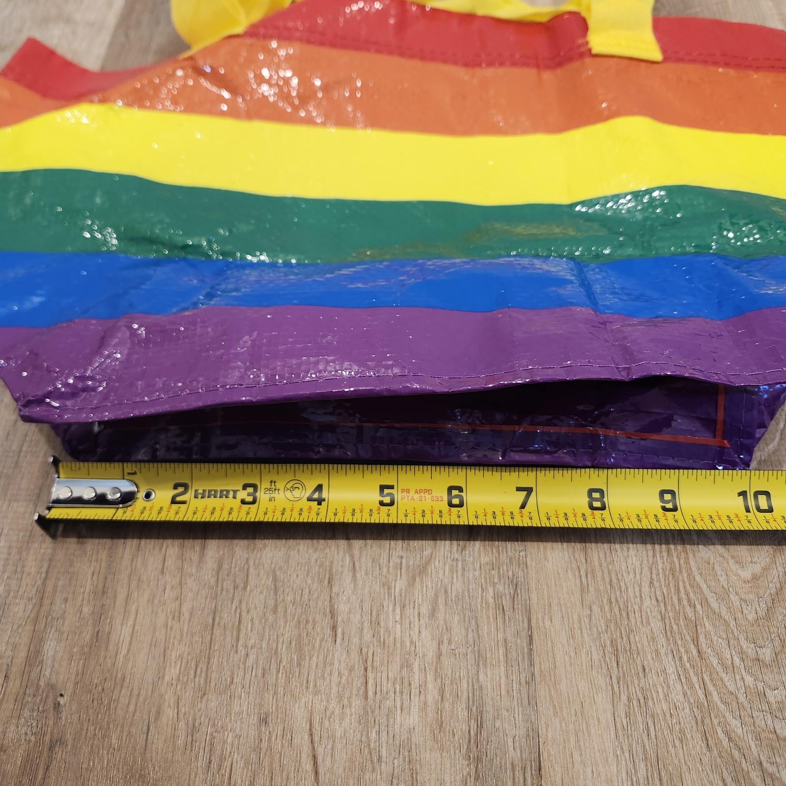 IKEA Storstomma Small Gay Pride Bag Rainbow Reusable Shopping Tote LGBT+