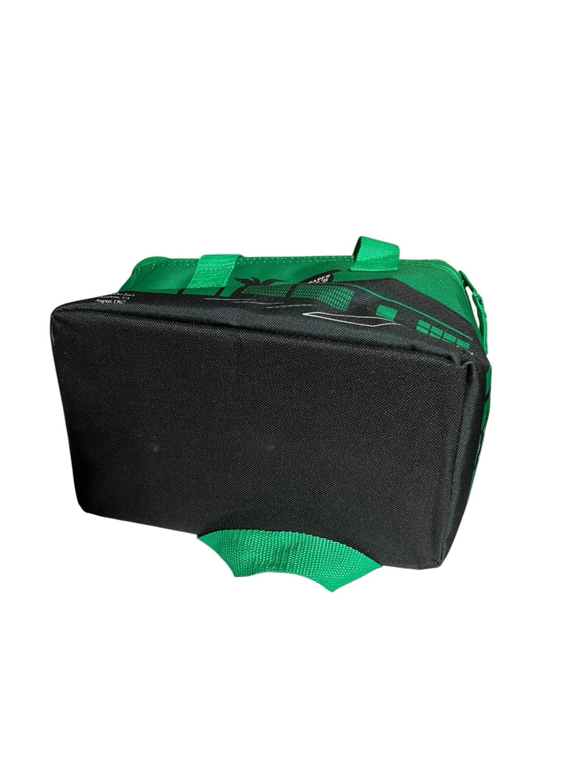 Red & Green Holiday Trader Joe’s Mini Insulated Cooler Tote Lunch Bag Limited