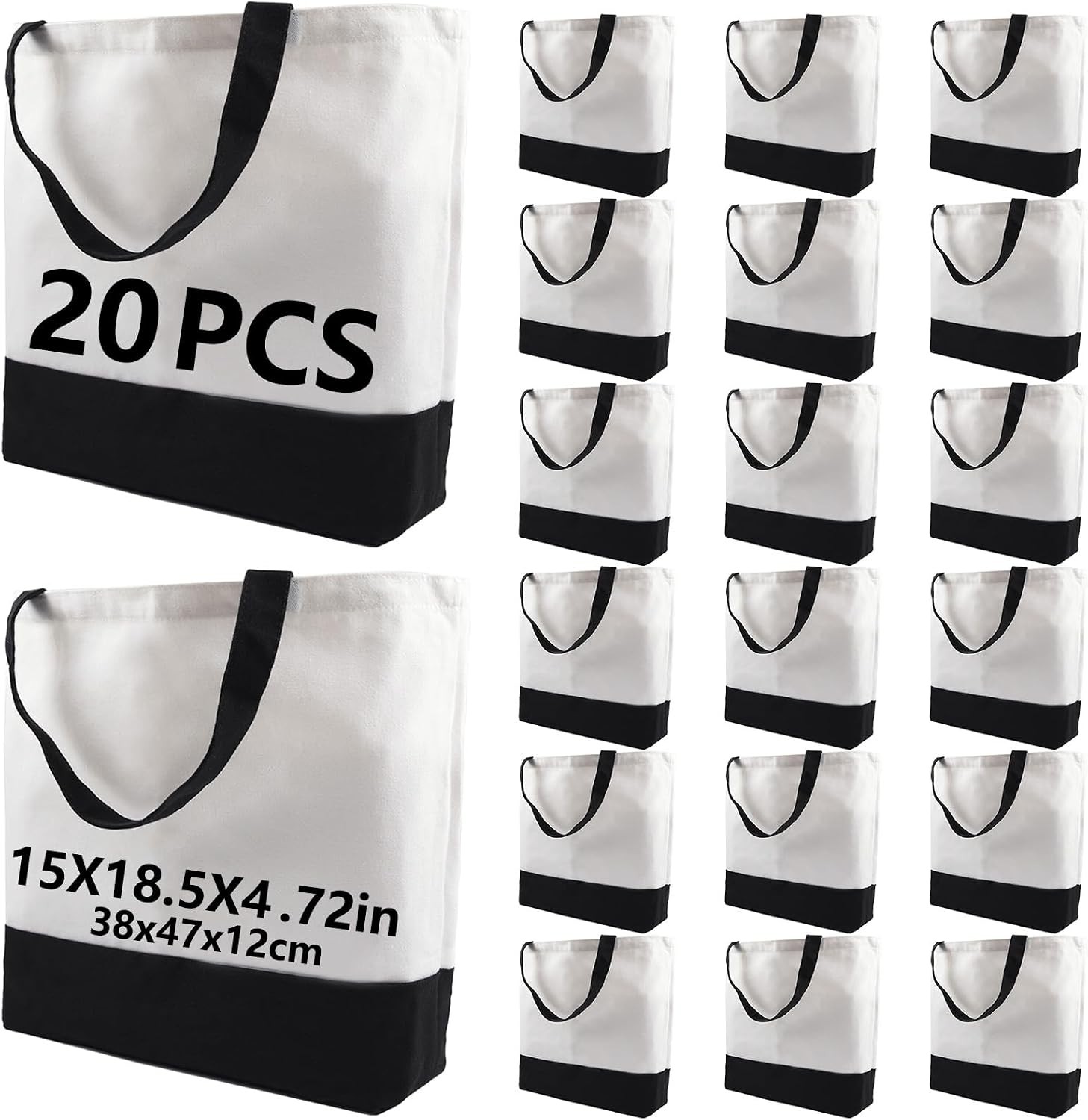 Sublimation Tote Bags,polyester tote bags for sublimation, blank canvas tote