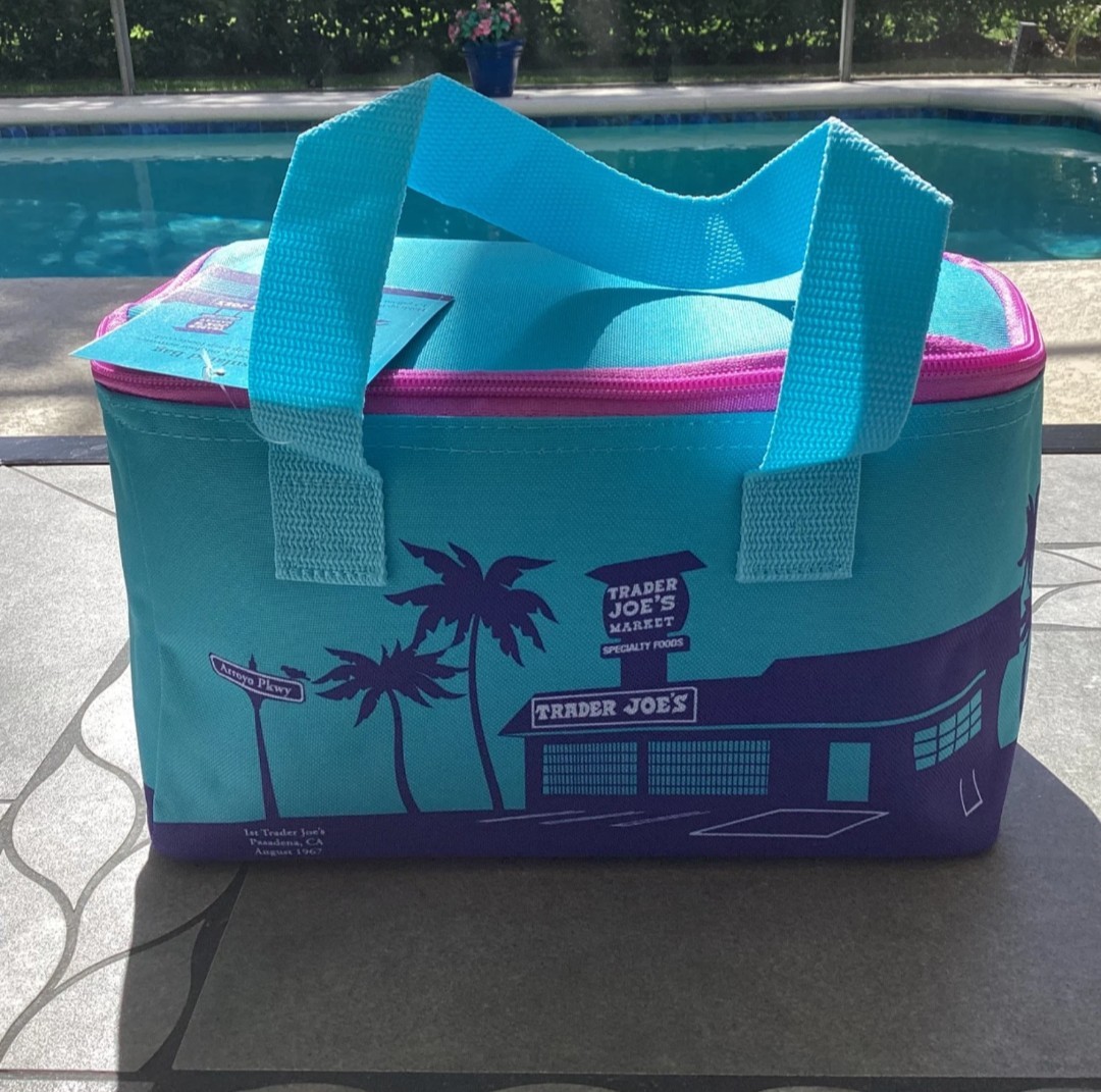 NEW! Trader Joe’s Summer 2026 MINI Insulated Tote-Blue/Pink/Purple/SHIPS TODAY