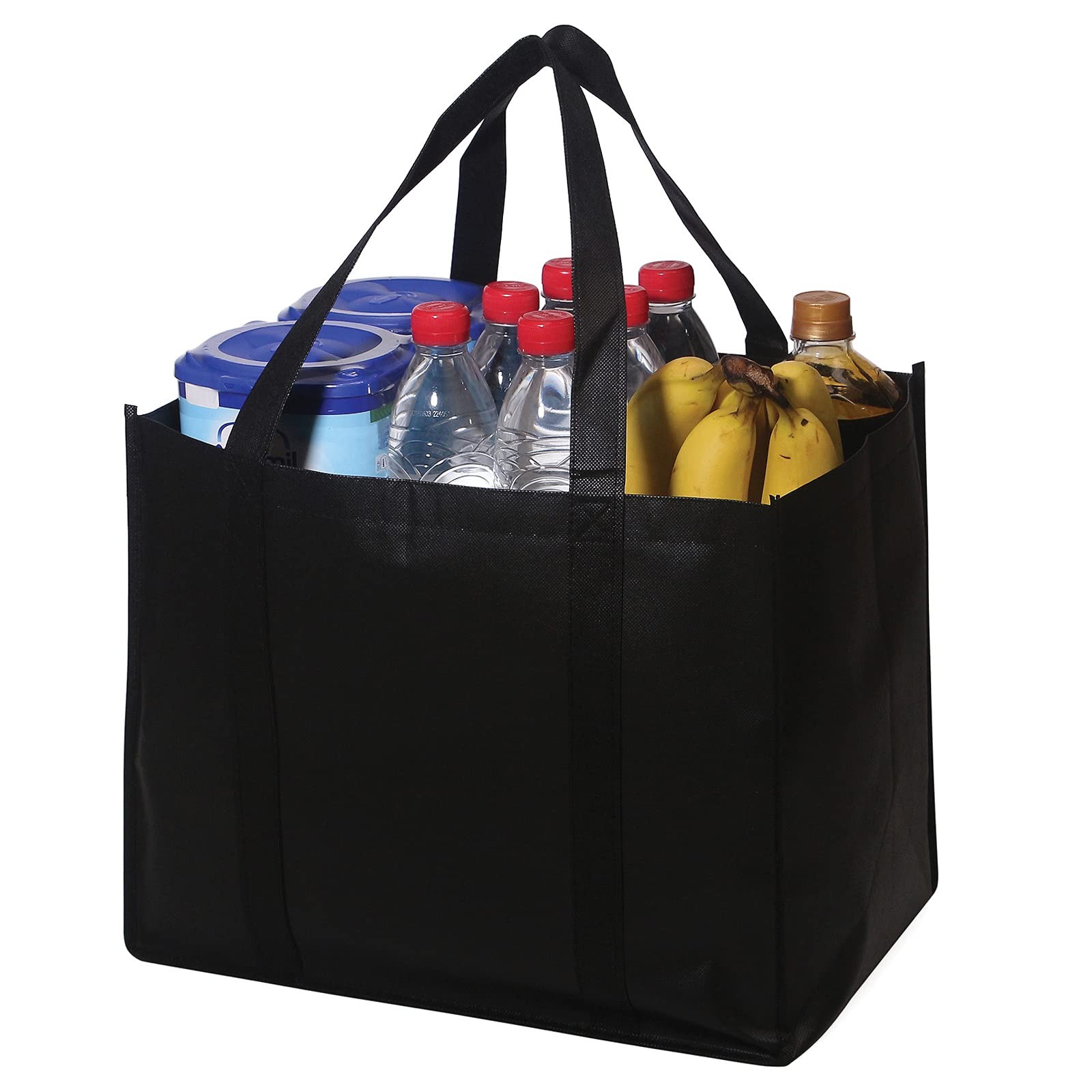 12 Pack Reusable Grocery Bags Large Foldable Heavy Duty Shopping Tote Produce…