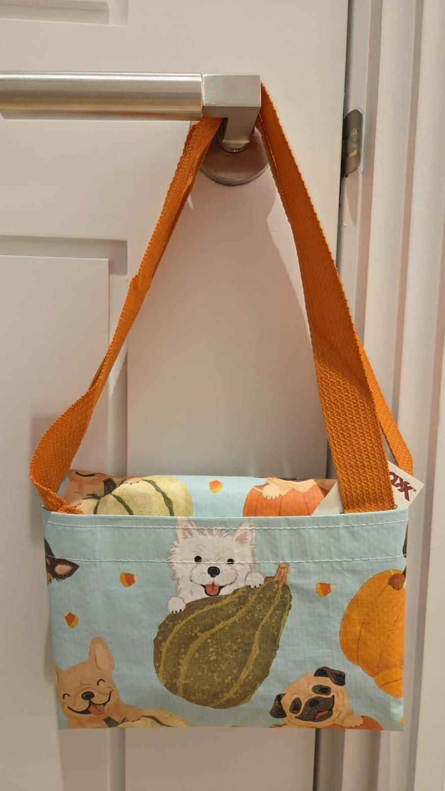 NWT TJ MAXX – Fall Pumpkin Pets – Large Reusable Shopping Tote Eco Bag