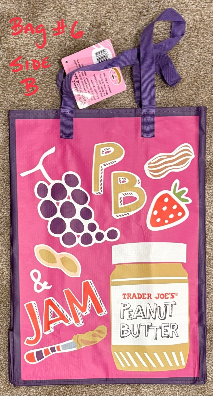 Collector Lot of 10 Different Trader Joe’s Tote Bags All New