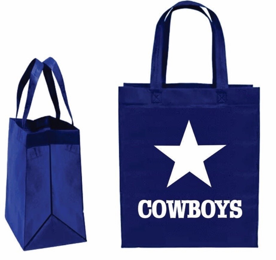 100 Dallas Cowboys Recycle Tote Bags WE DEM BOYS!!!!