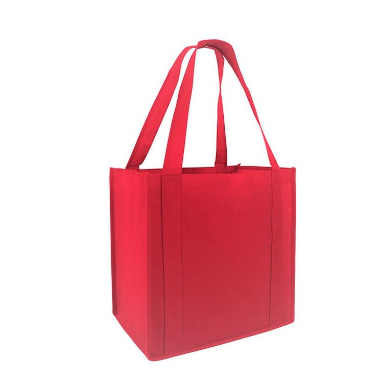 4Pcs Pack Reusable Grocery shopping tote bag,Eco friendly 13X10X15 heavy duty