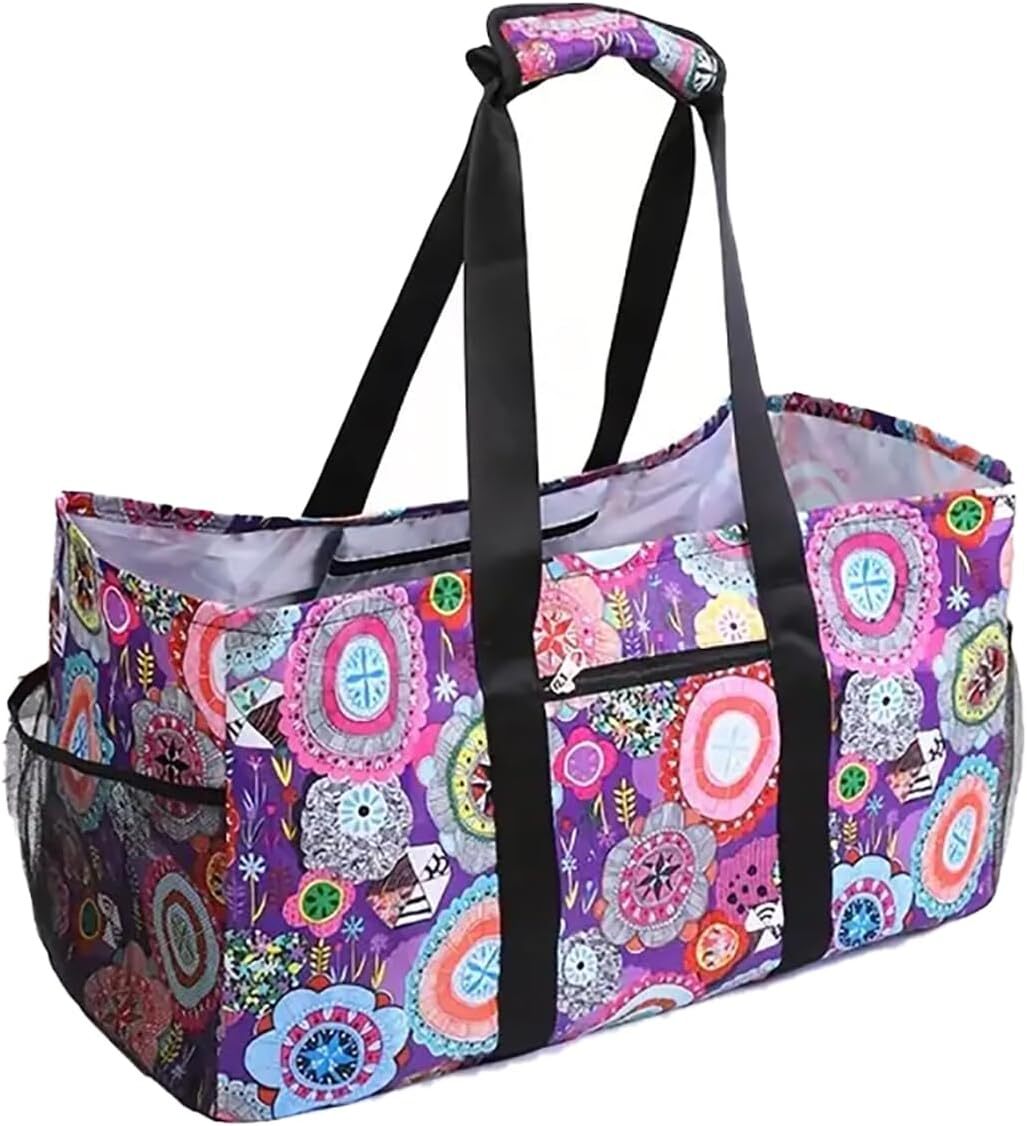 Extra Large Utility Tote – Reusable Shopping Bags, Waterproof Beach Bag Foldable