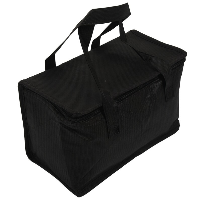 2 Pack Insulated Grocery Bag: Heavy Duty Foldable Shopping Storage Zipper Toteh