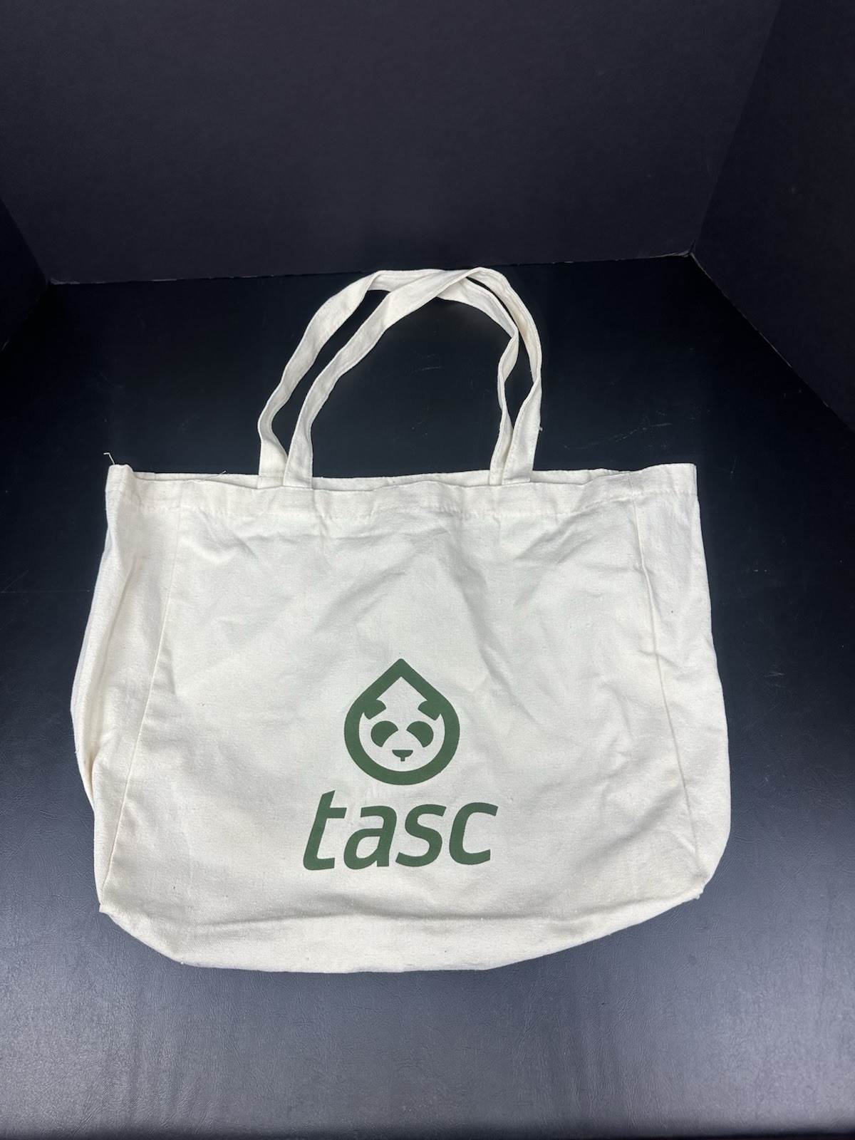 TASC Canvas Tote Bag with Double Handles Shopping Bag Beach Bag