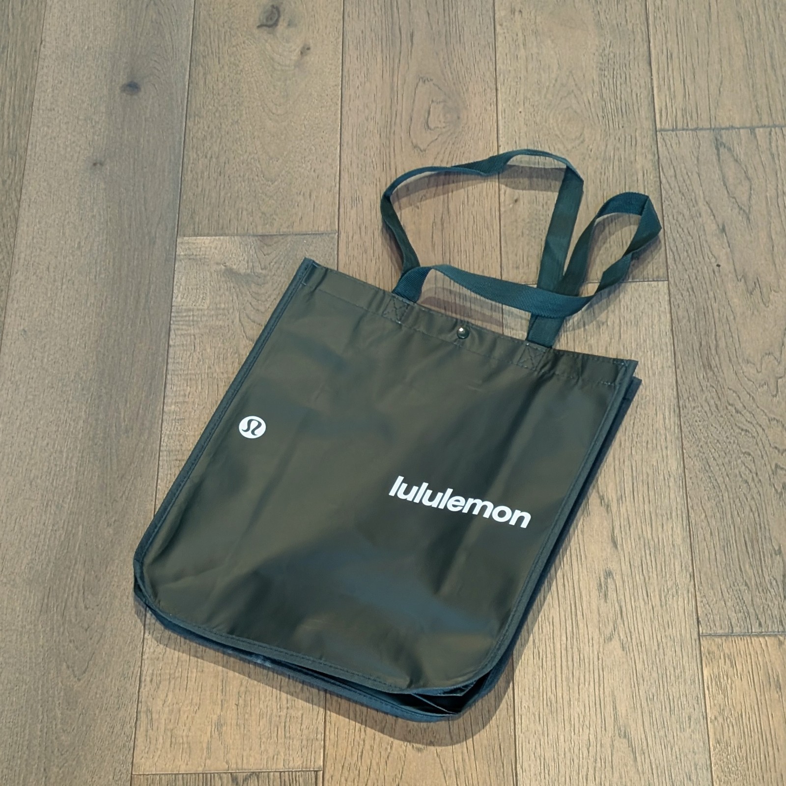 Lululemon Large Reusable Shopping Tote Lunch Yoga Bag 💚 Forest Green 💚 NEW!* ⚡