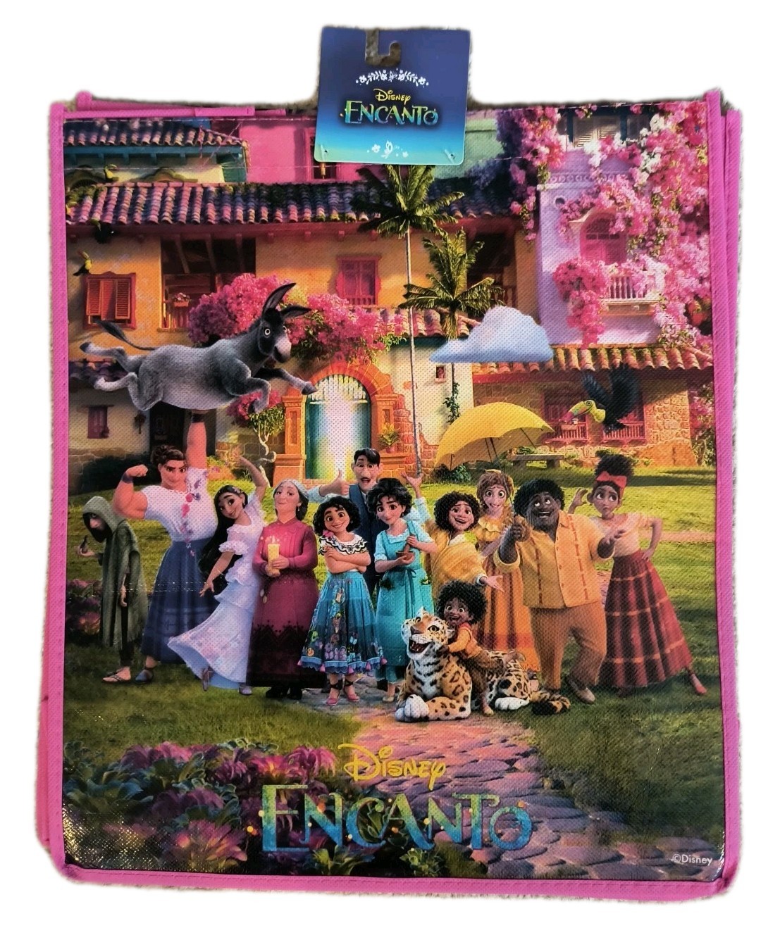 Disney Encanto Mirabel Reusable Eco Pink Colorful Gift/Shopping Bag 🆕🆓ship!