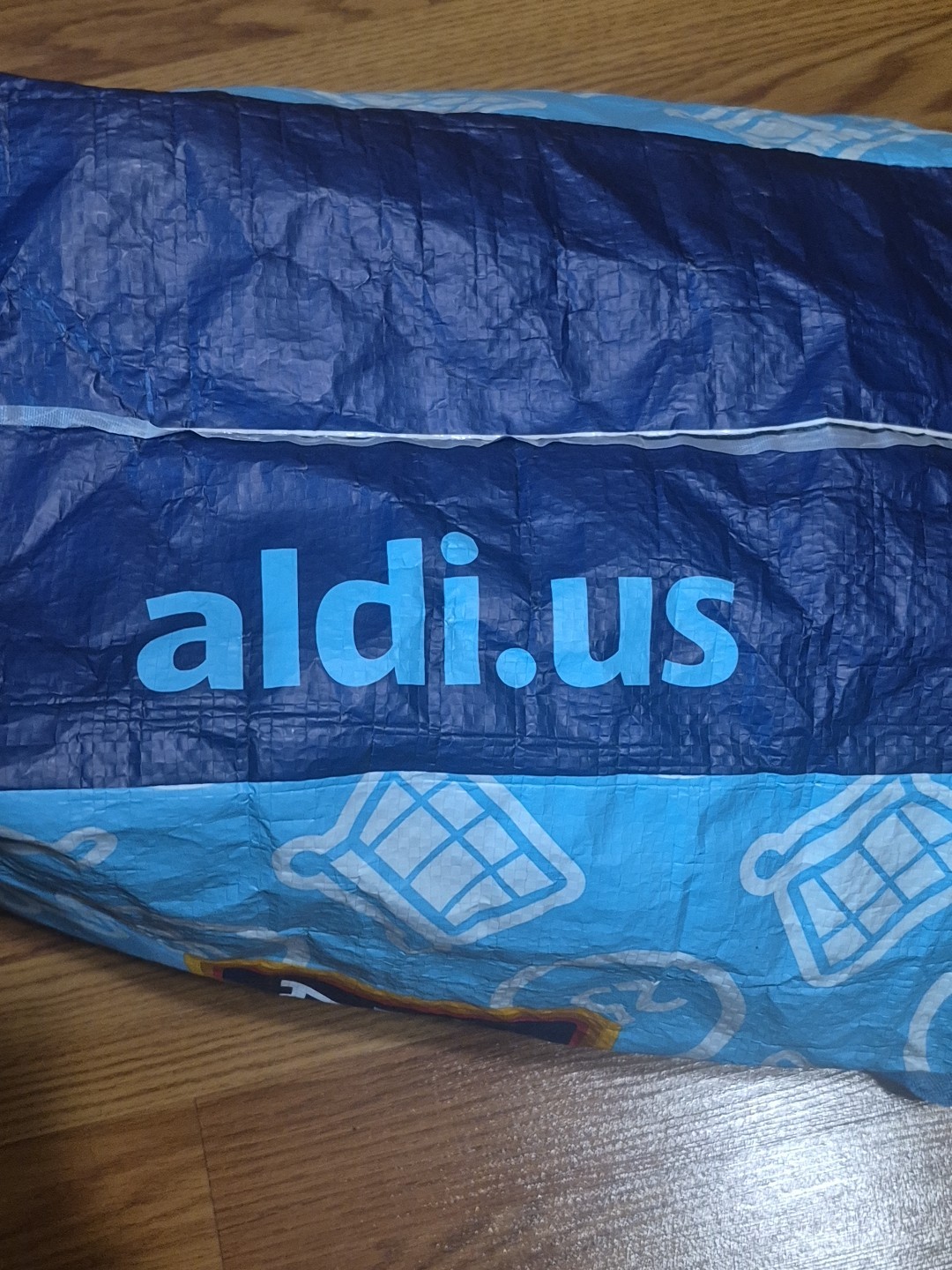 Reusable Tote Bag 12″x14.5″ Aldi