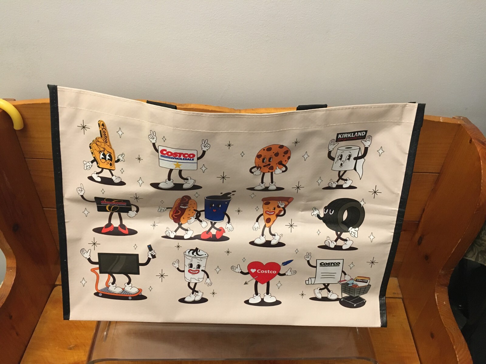 Costco Reusable Shopping Bags 4 Pack Canada Exclusive New Free Shipping