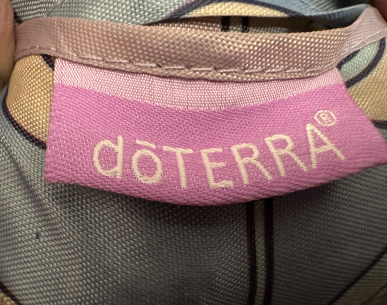 doTERRA Branded Tote Bag, Reusable Shopping Bag Makes into Storage Pouch