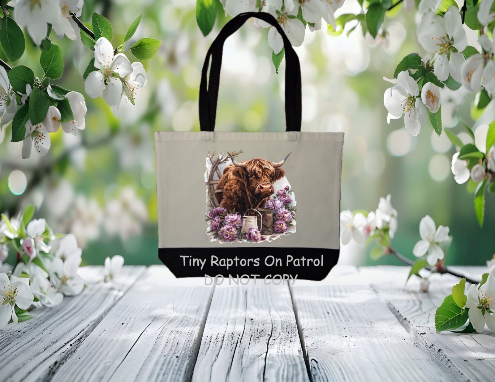 Highland Cow~ Canvas Tote Bag~FREE shipping~shopping~CHOICE~Reusable~Gift~USA