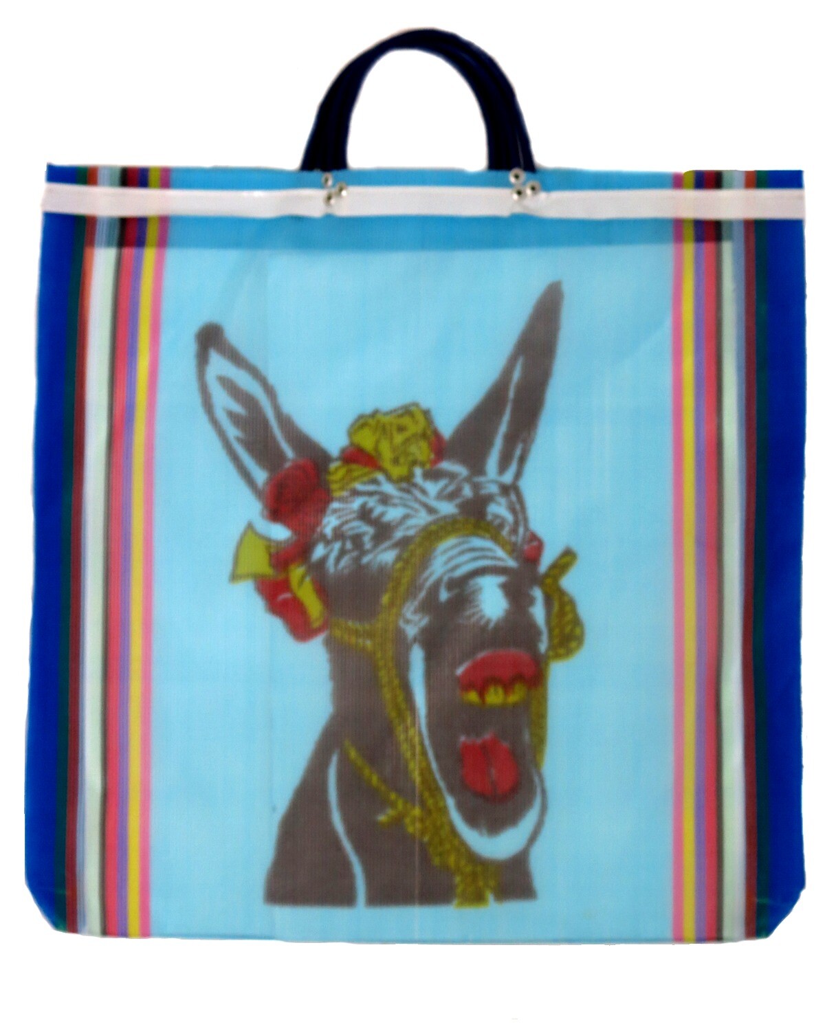 Mexican Mesh Bag Burro – 18X18 – Various Colors – Made in Mexico