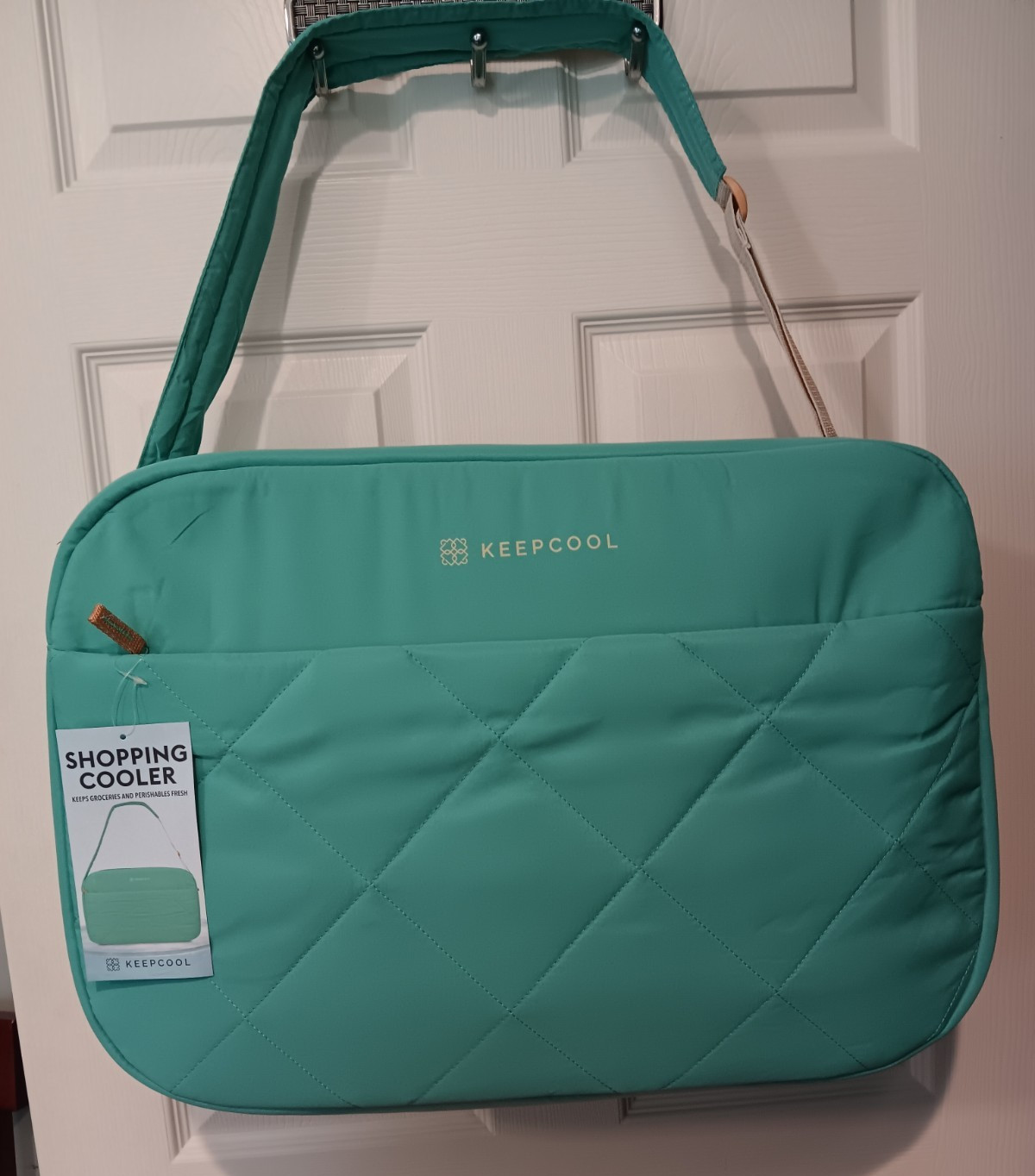 Extra Large Shopping Cooler Bag KEEPCOOL Reusable Insulated Soft NWT KEEP COOL