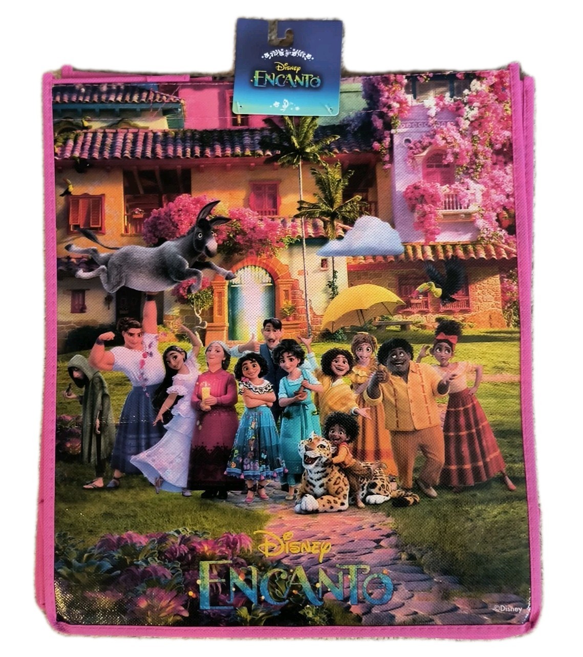 Disney Encanto Mirabel Reusable Eco Pink Colorful Gift/Shopping Bag 🆕🆓ship!