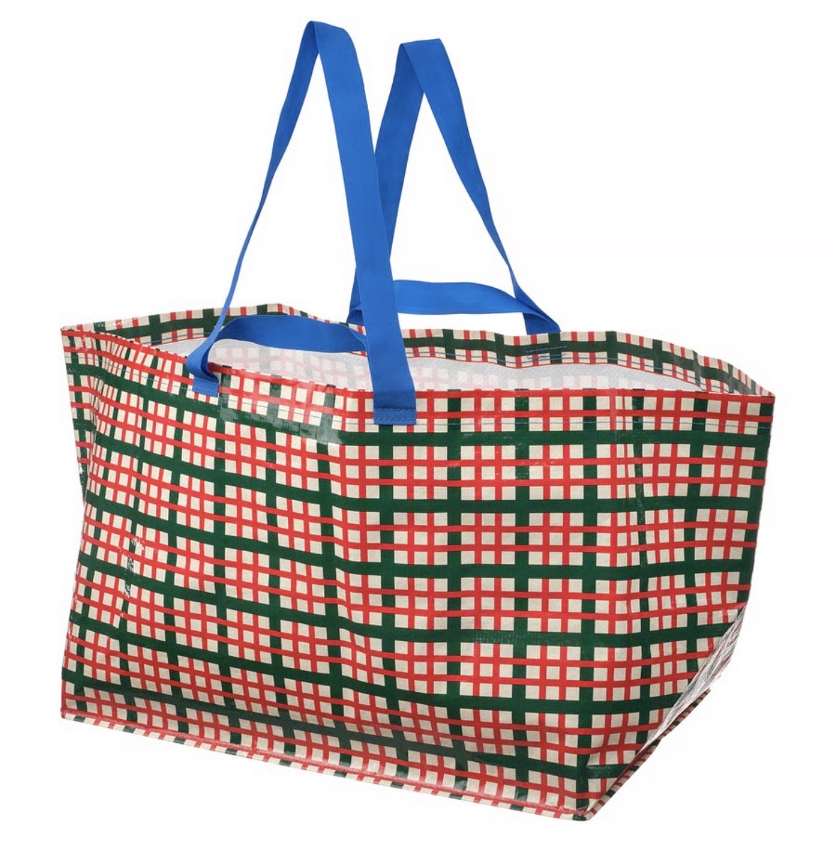 Cool! IKEA VINTERFINT HUGE 19 Gal. Reusable Shopping bag tote checkered 2025